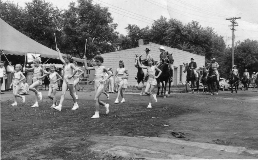 Kinmundy Centennial Parade - 1957