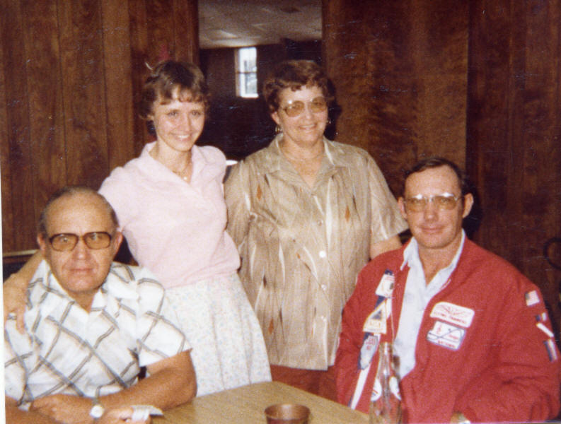 Bob Ford, Janet Ford, Jean Ford Krutsinger, and John Ford