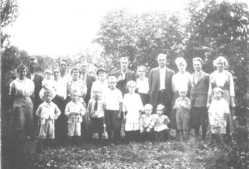 Granville McHatton & Jennie (Hall) McHatton family