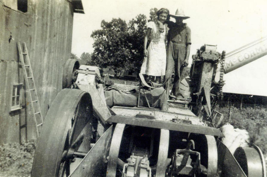 Vera (Hampsten) Johnston and W.G. Hays