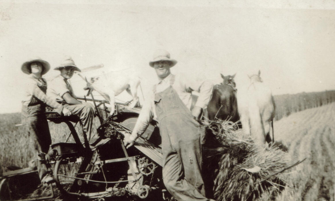 Dot, John William, and Thurman McCulley - Kinmundy, IL