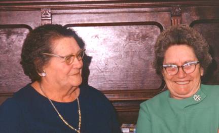 Rhea Shreffler, Hazel Maxey