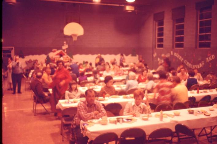 Lions Supper, Alma School, Alma, Illinois