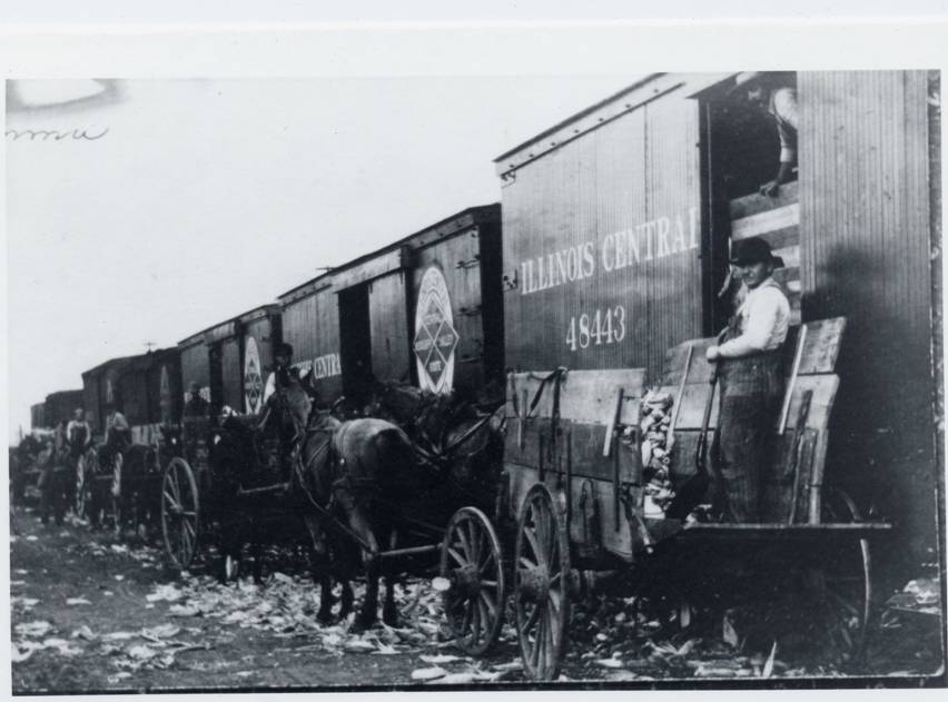 Alma Illinois Illinois Central Railroad