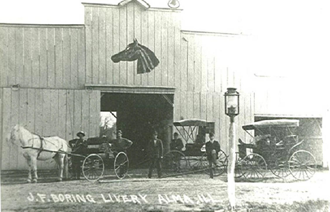Alma Illinois J.R. Boring Livery