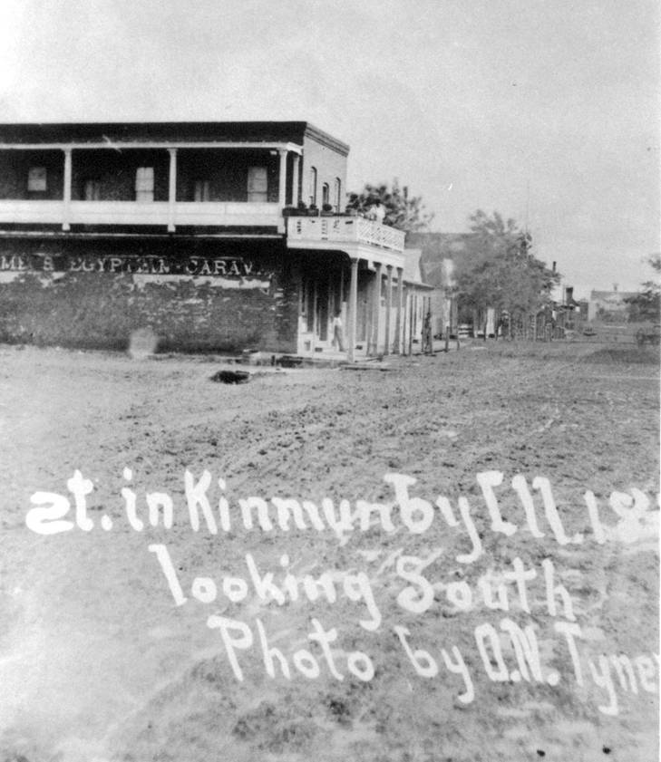 Kinmundy Illinois photo by 1877 by O.N. Tyner