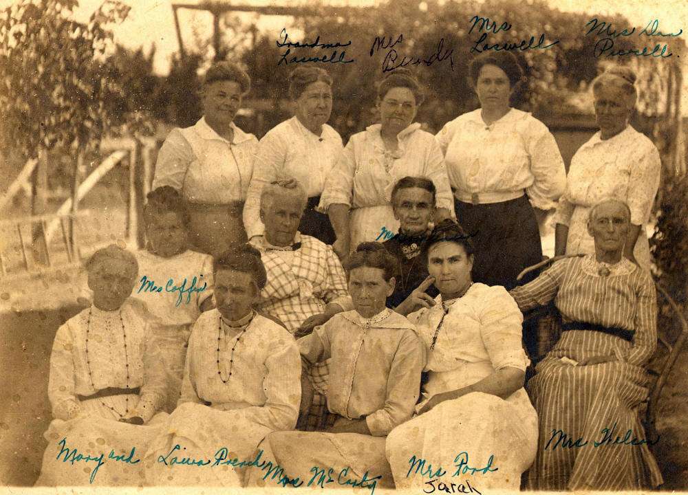 Alma Ladies Group early 1900s - Alma, IL