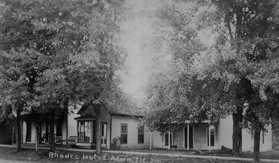 Alma Illinois Rhodes Hotel