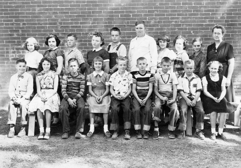 Alma Grade School class; 1954