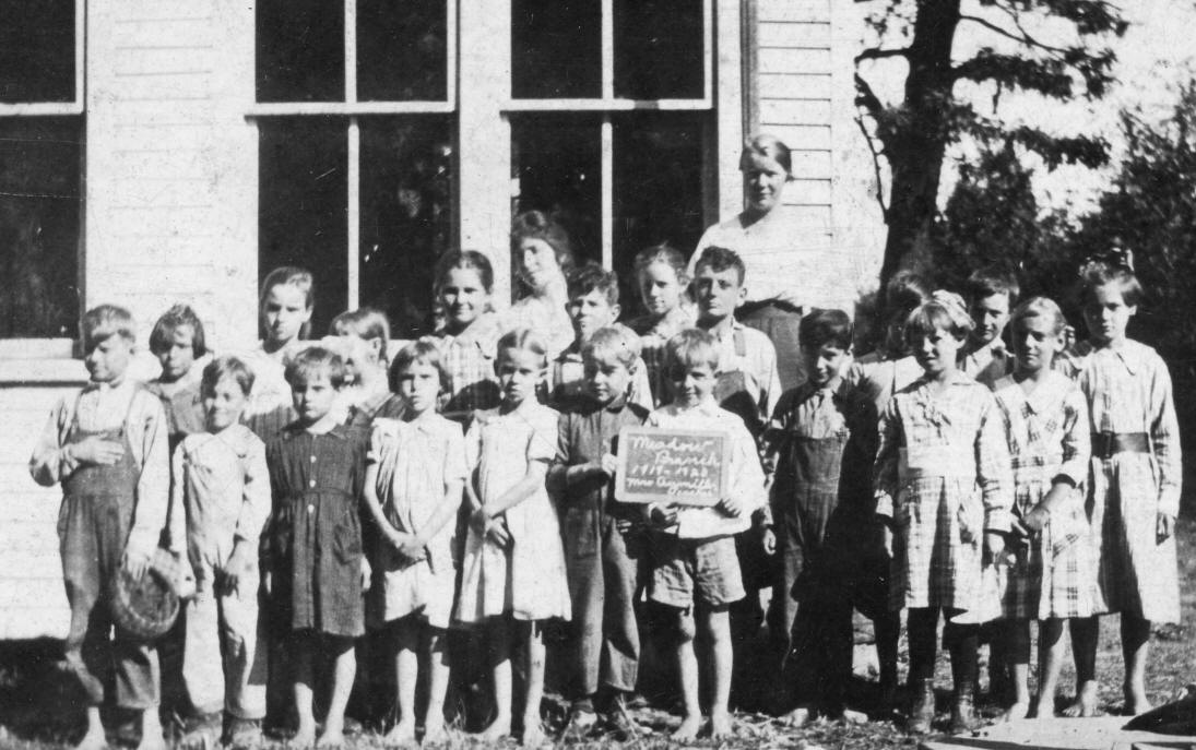 Meadow Brook School; Kinmundy twp; Marion Co., IL 1919-20