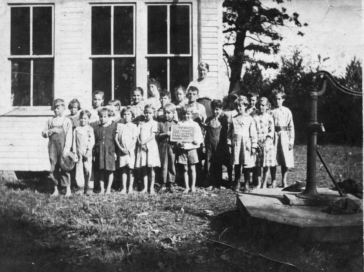 Meadow Brook School; Kinmundy twp; Marion Co., IL 1919-20