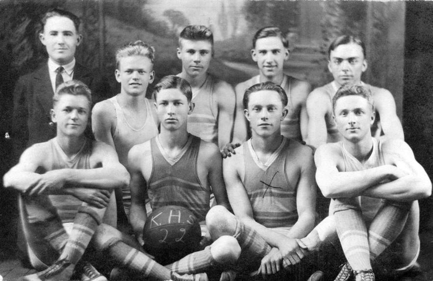 Kinmundy High School Basketball team - 1922