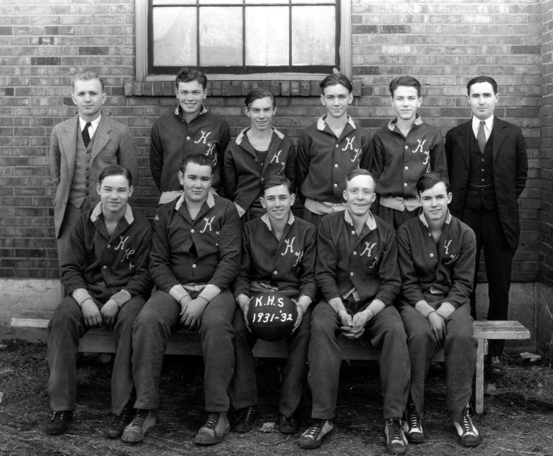 Kinmundy High School Basketball team 1931-32
