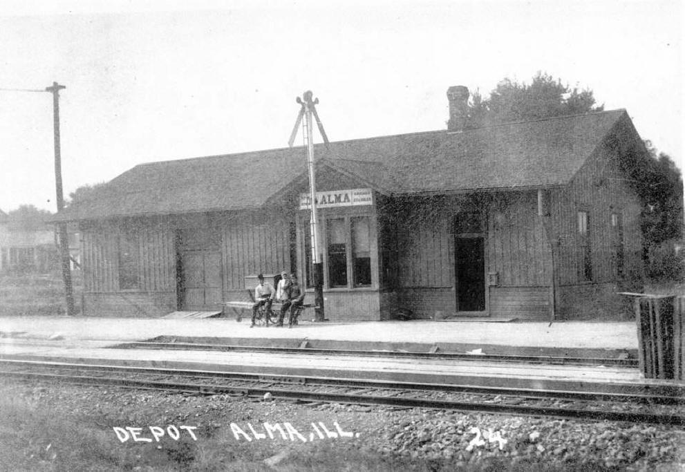 Train Depot - Alma, Illinois