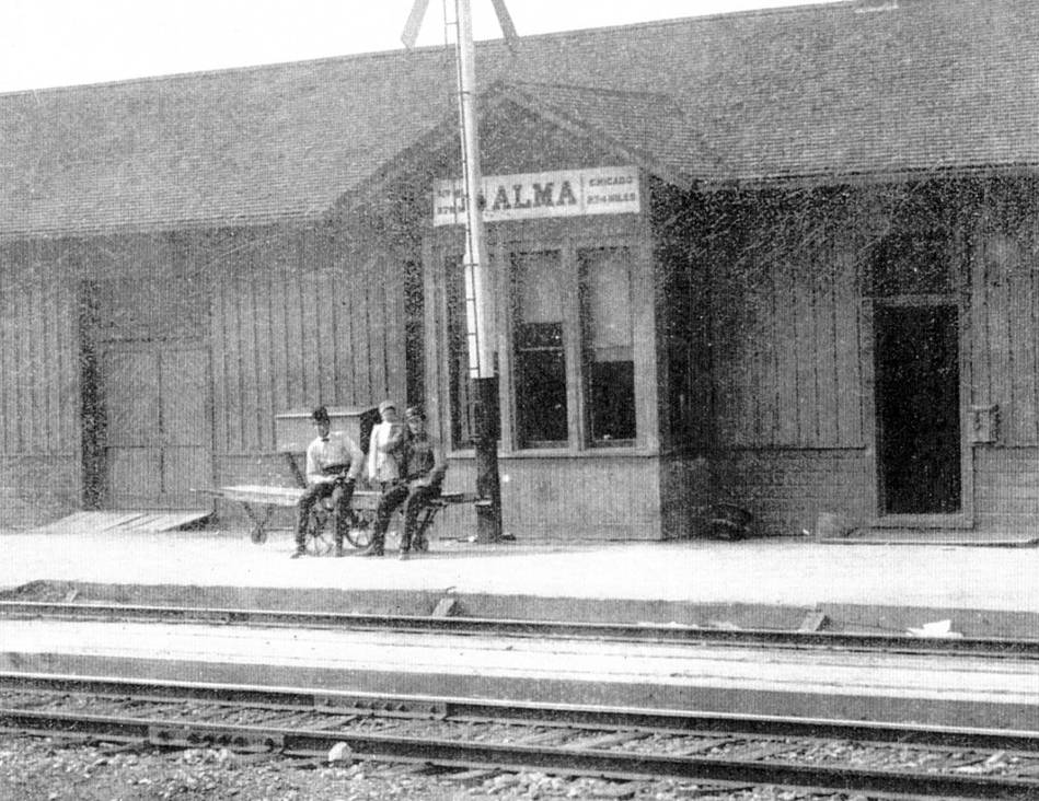 Train Depot - Alma, Illinois