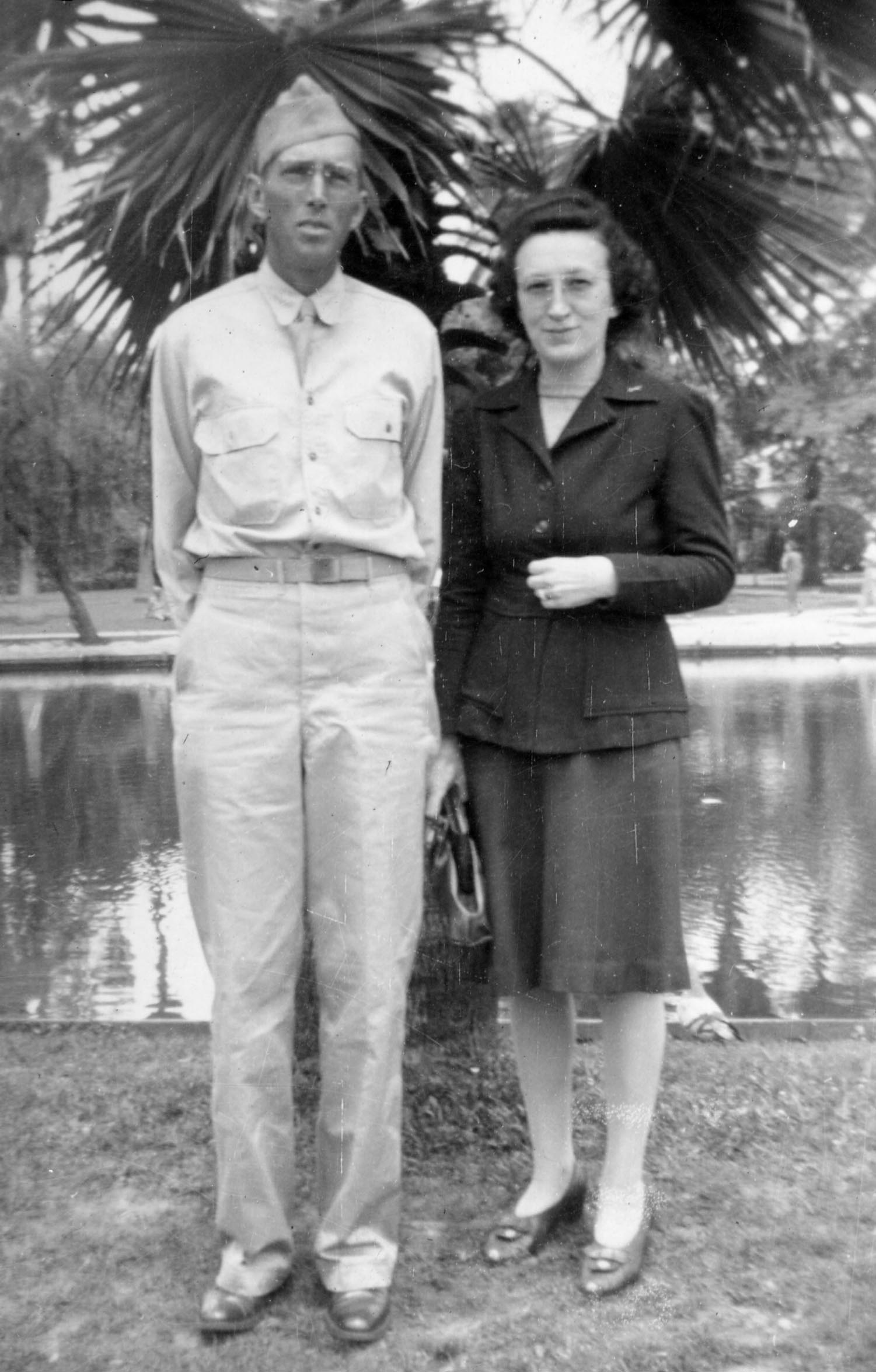 Paul Caldwell and his wife, Rada (Garrett) Caldwell Ford